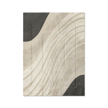 Elowin Ivory & Black in Twin XL (68" x 92") Size