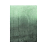 Kieran Watercolor Green Ombre in Twin XL (68" x 92") Size