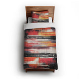 Jörgan Red & Black in Twin XL (68" x 92") Size