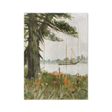 Old Hemlocks by Louis K Harlow in Twin XL (68" x 92") Size