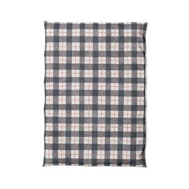 Wallace Plaid Navy & Red in Twin XL (68" x 92") Size