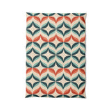 Jasper Blue & Red in Twin XL (68" x 92") Size