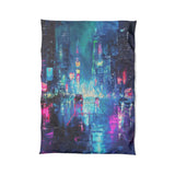 Dystopia Cityscape in Twin XL (68" x 92") Size