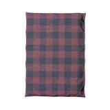 Buffalo Plaid Maroon & Navy in Twin XL (68" x 92") Size
