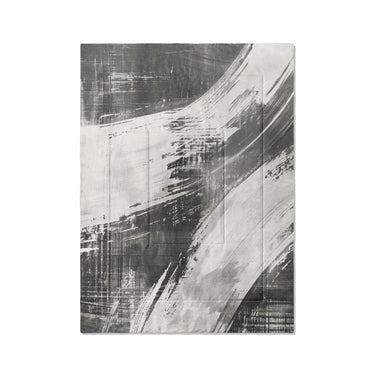 Emil Charcoal Grey in Twin XL (68" x 92") Size