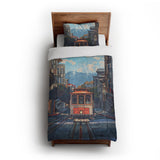 San Francisco Trolley in Twin XL (68" x 92") Size