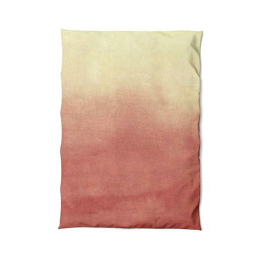 Kieran Watercolor Peach Ombre in Twin XL (68" x 92") Size