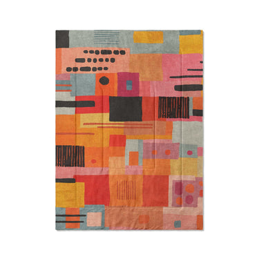 Nadia Multicolor in Twin XL (68" x 92") Size