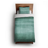 Jacinda Watercolor Teal Ombre in Twin XL (68" x 92") Size