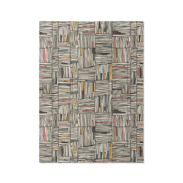 Atticus Multicolor Crosshatch in Twin XL (68" x 92") Size