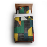 Djuna Black Multicolor in Twin XL (68" x 92") Size