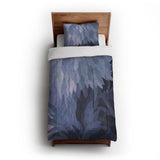 Dianthus Navy in Twin XL (68" x 92") Size