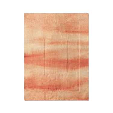 Ophelia Watercolor Peach Balayage in Twin XL (68" x 92") Size