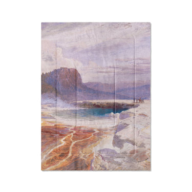 Yellowstone Great Blue Spring in Twin XL (68" x 92") Size