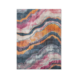 Helga Blue & Purple in Twin XL (68" x 92") Size