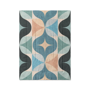 Maxine Seafoam & Peach in Twin XL (68" x 92") Size