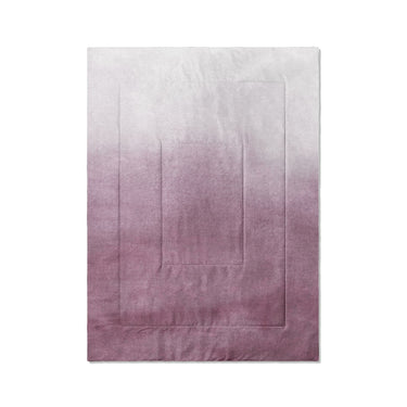 Kieran Watercolor Mauve Ombre in Twin XL (68" x 92") Size
