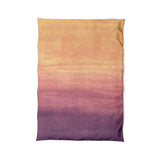 Imogen Watercolor Orange & Purple Ombre in Twin XL (68" x 92") Size