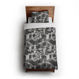 Harmon Surreal Chess BW in Twin XL (68" x 92") Size