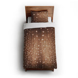 Deer Hide Print in Twin XL (68" x 92") Size