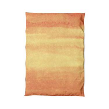 Jacinda Watercolor Fire Orange Ombre in Twin XL (68" x 92") Size