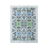 Corriana Blue & Green in Twin XL (68" x 92") Size
