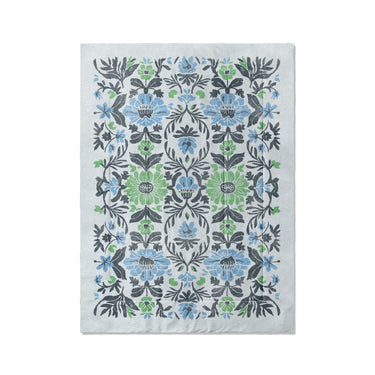 Corriana Blue & Green in Twin XL (68" x 92") Size