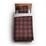 Buffalo Plaid Deep Red in Twin XL (68" x 92") Size