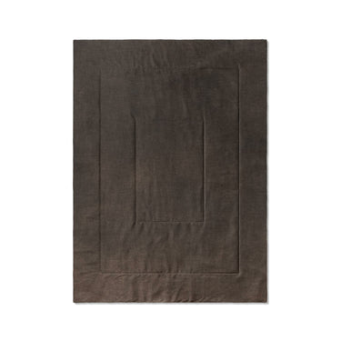 Keanu Watercolor Dark Brown Ombre in Twin XL (68" x 92") Size