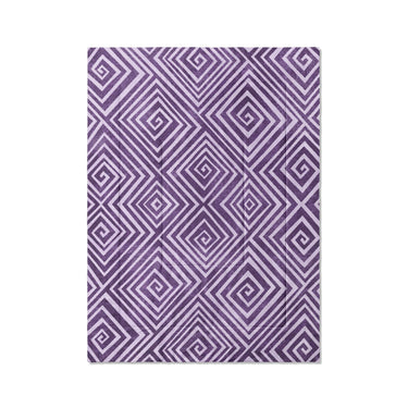 Hoffman Purple in Twin XL (68" x 92") Size