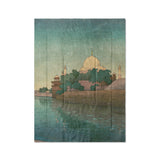 Taj Mahal Twilight by Charles Bartlett in Twin XL (68" x 92") Size