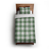 Buffalo Plaid Kelly Green in Twin XL (68" x 92") Size