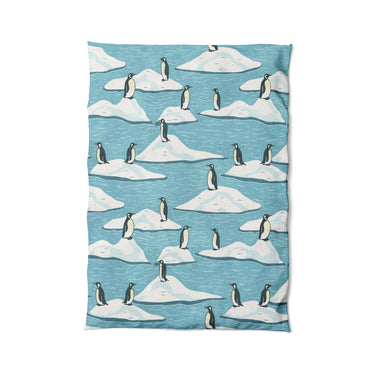 Arctic Penguins in Twin XL (68" x 92") Size