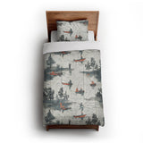 Gone Fishing in Twin XL (68" x 92") Size
