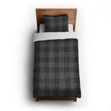 Buffalo Plaid Charcoal Black in Twin XL (68" x 92") Size