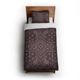 Durand Burgandy in Twin XL (68" x 92") Size