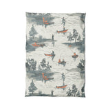 Gone Fishing in Twin XL (68" x 92") Size