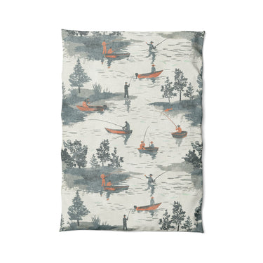 Gone Fishing in Twin XL (68" x 92") Size