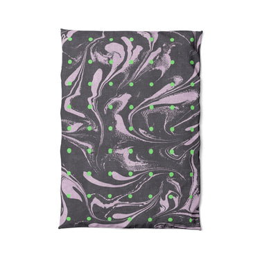 Acid Burn Purple & Green in Twin XL (68" x 92") Size