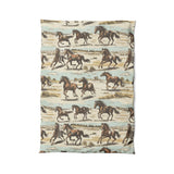 Wild Horses in Twin XL (68" x 92") Size
