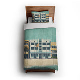 Art Deco Beach in Twin XL (68" x 92") Size