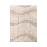 Sinuous Ivory Monochrome in Twin XL (68" x 92") Size