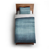 Jacinda Watercolor Blue Ombre in Twin XL (68" x 92") Size