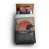 Sunset Loon in Twin XL (68" x 92") Size