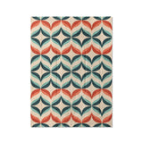 Jasper Blue & Red in Twin XL (68" x 92") Size