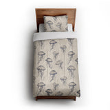 Jellyfish Bloom in Twin XL (68" x 92") Size