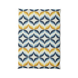 Jasper Blue & Gold in Twin XL (68" x 92") Size