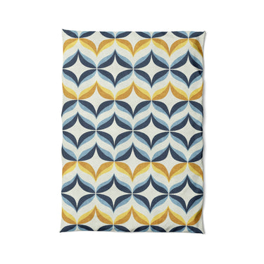 Jasper Blue & Gold in Twin XL (68" x 92") Size
