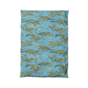Gator Swamp in Twin XL (68" x 92") Size