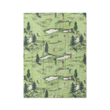 Out on the Links in Twin XL (68" x 92") Size